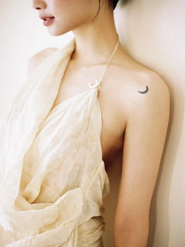 Ele Sexy Bal Neline Satin Fi Tail f jupe tenue de vacances taille haute a-ligne longue Dr Faionable fermeture éclair Sle