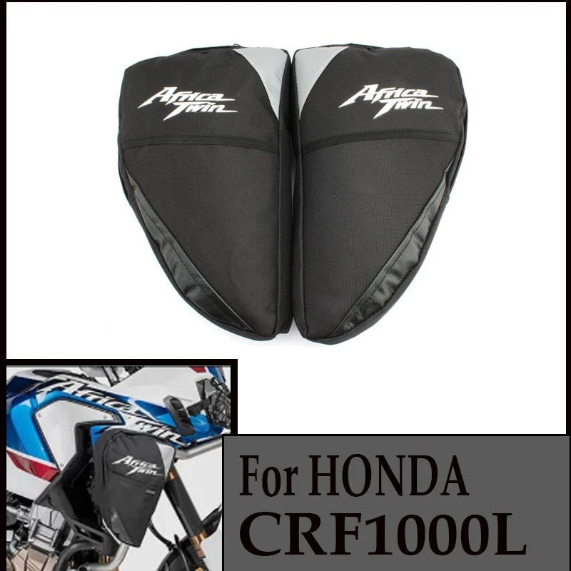 

For Honda CRF 1000L Africa Twin CRF 1000 L Adventure Sports Motorcycle Frame Crash Bars Waterproof Bag Placement saddlebag bag