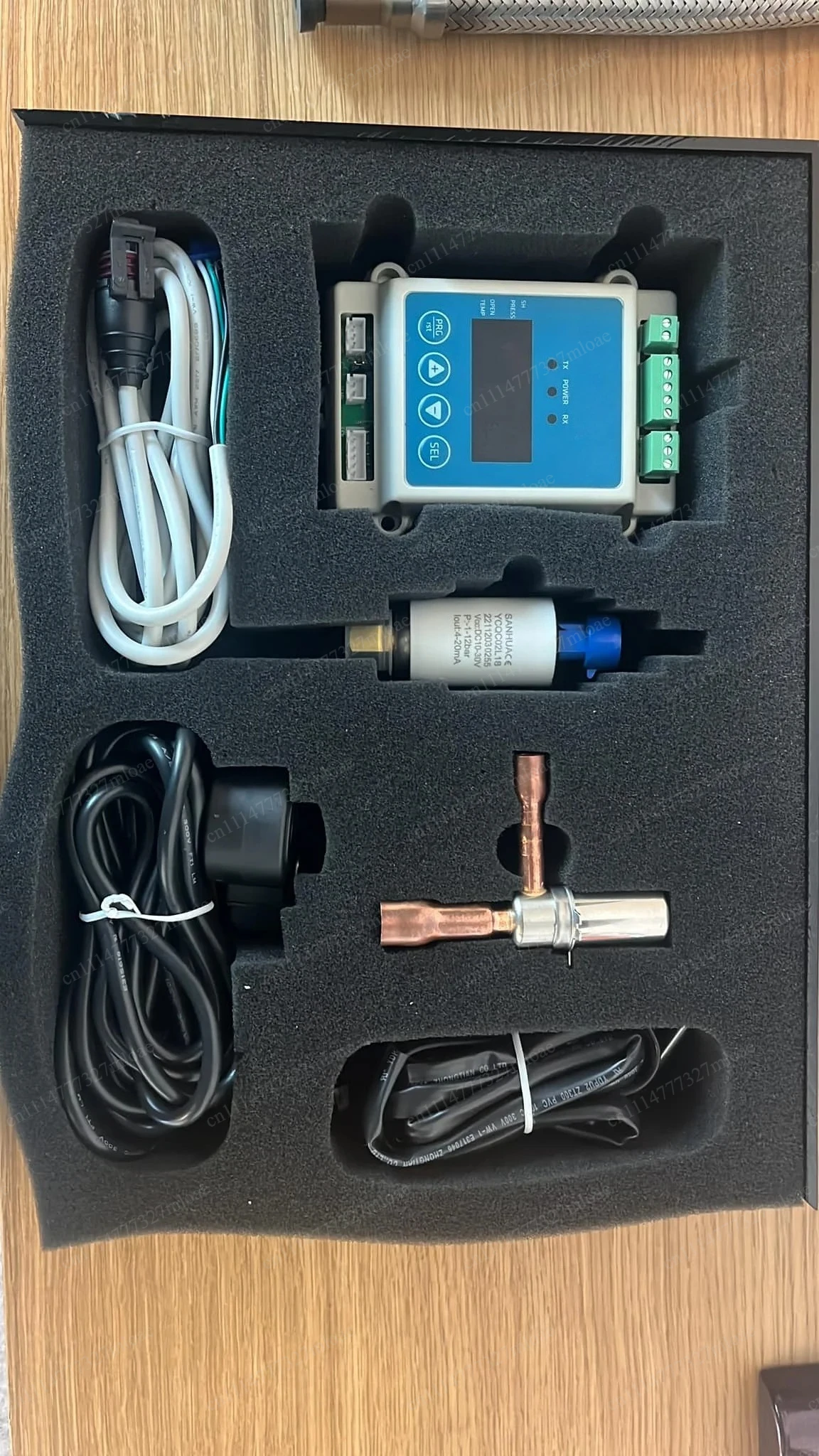 Electronic Expansion Valve Kit SEC611 R4 SEC612 R4 EEV Pressure Sensor with PACKARD Cable, Temperature Sensor