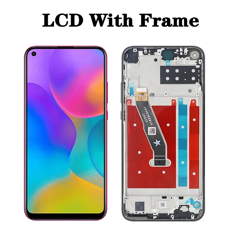 Test For Huawei P40 Lite E ART-L28, ART-L29,ART-L29N LCD Display Touch Screen With Frame Assembly For Huawei Y7P 2020 LCD