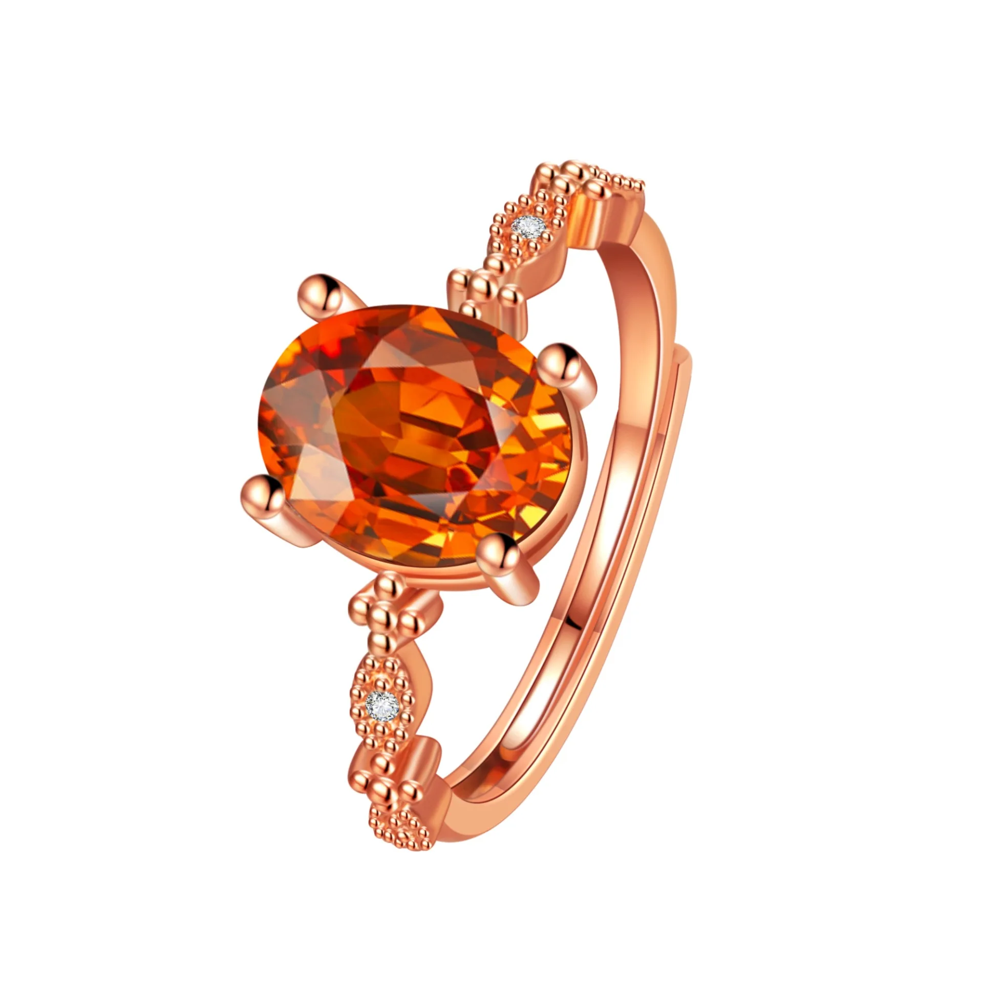 

Женское ювелирное кольцо из серебра 925 пробы с драгоценным камнем и рубином - свадебное обручальное кольцо в подарок на палец