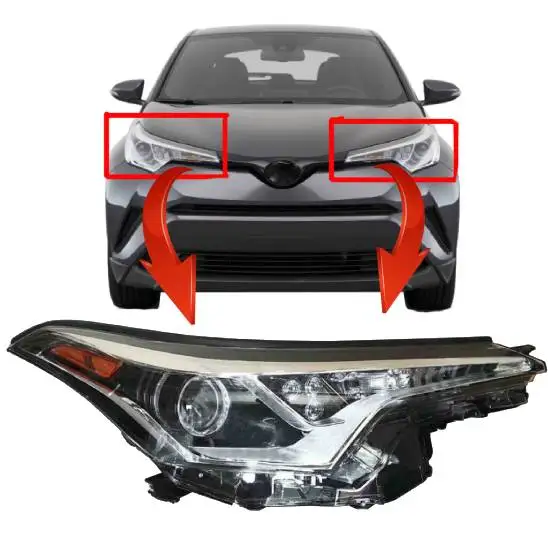 

car headlamp usa version headlight for C-HR CHR 2018 2019