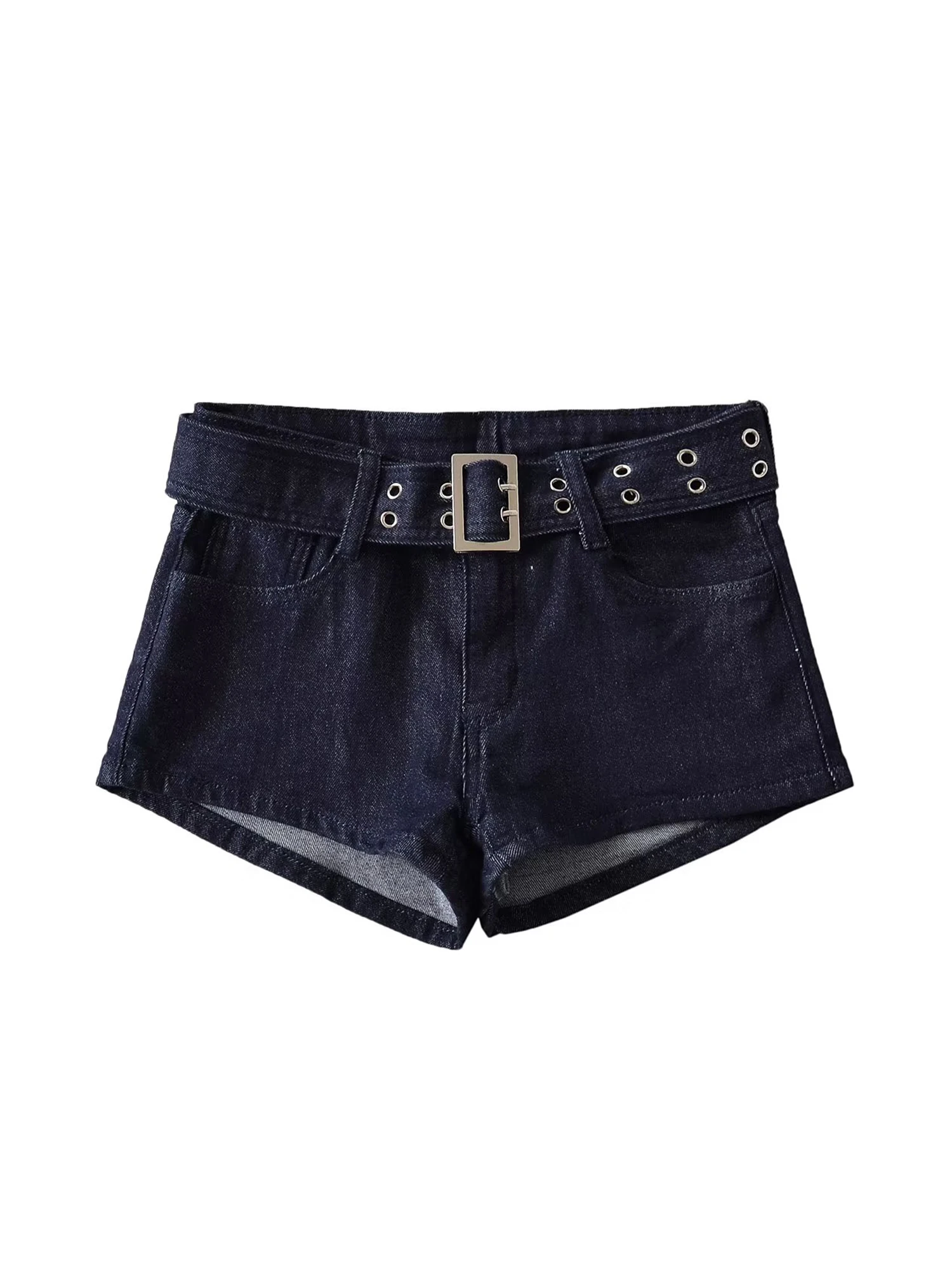Women Dark Blue Y2k Gyaru A-line Denim Shorts Vintage Harajuku 2000s Micro Cowboy Shorts Aesthetic Hot Short Pants Summer 2026