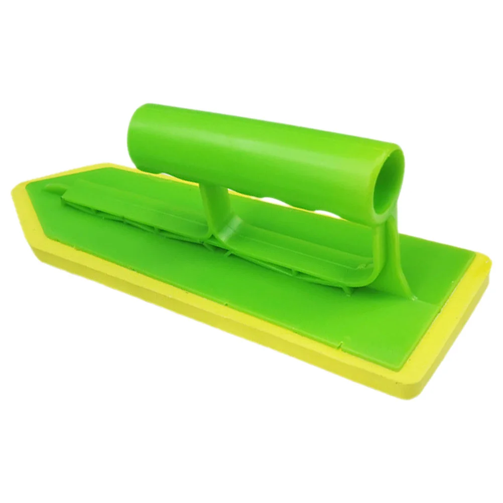 Convenient Grout Float Rubber Sponge Drywall Trowel with Handle Portable Floor Grout Float Accessory