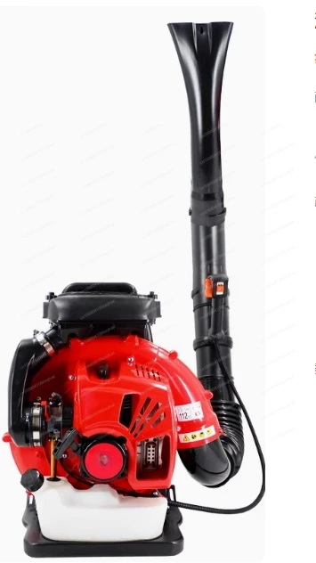 EBZ9900 Air Blower Four-Stroke Knapsack Snow Blower Petrol Leaf Blower Leaf Vacuum Wind Fire Extinguisher High Vacuum 75.6Cc Fan