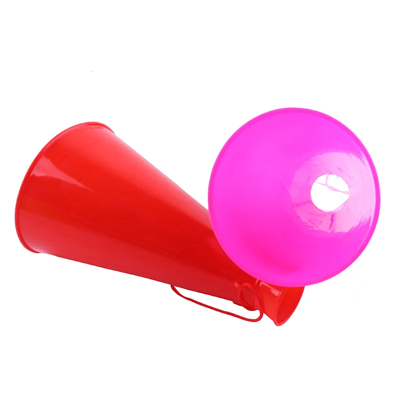 Cheerleaders Trumpet Speaker Cheer Plastic Horn Loudspeaker Trumpet Horn Toy Soccer Fan Trumpet For Birthday Party view 4