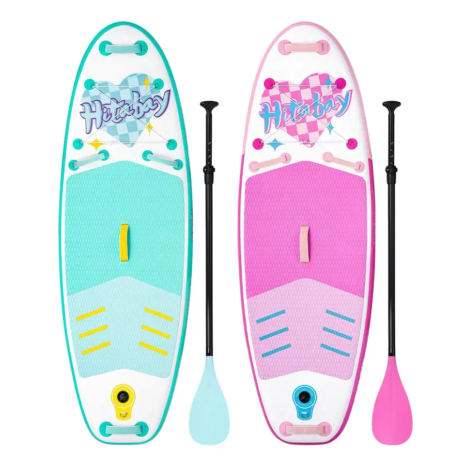 

2024 Hiwobang Hot Sale Inflatable Kid's Board Paddle Board SUP Board with Different Beautiful Designs