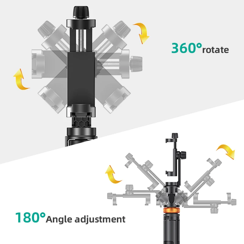 1.49M Tripod Stand for Camera and Phone Action Camera Light 58.66\