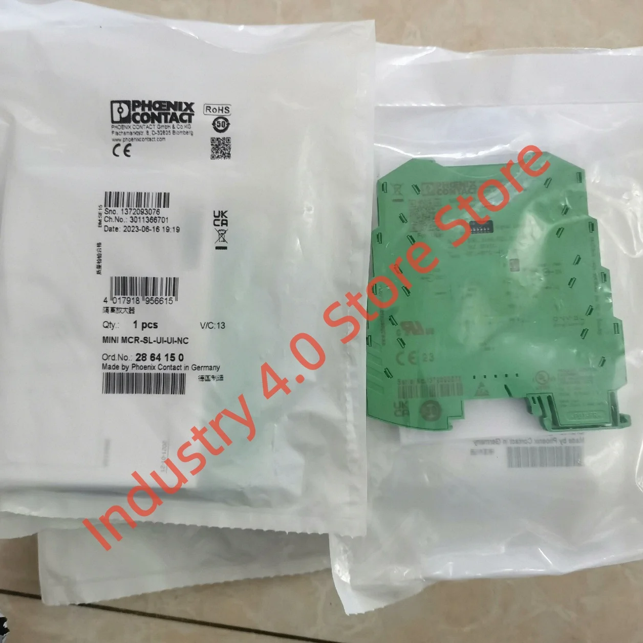 

2864406 Изолирующий усилитель MINI MCR-SL-I-I 2864684 MINI MCR-SL-U-U, совершенно новый