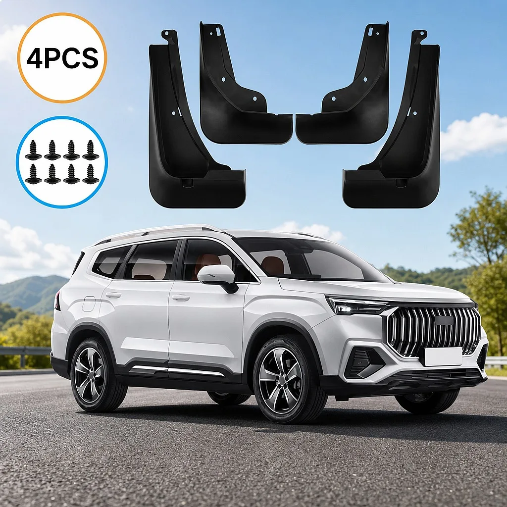 

Suitable for Geely Haoyue Okavango L 2025 Mudguards Front Rear Wheel Splash Guards Car Accessories