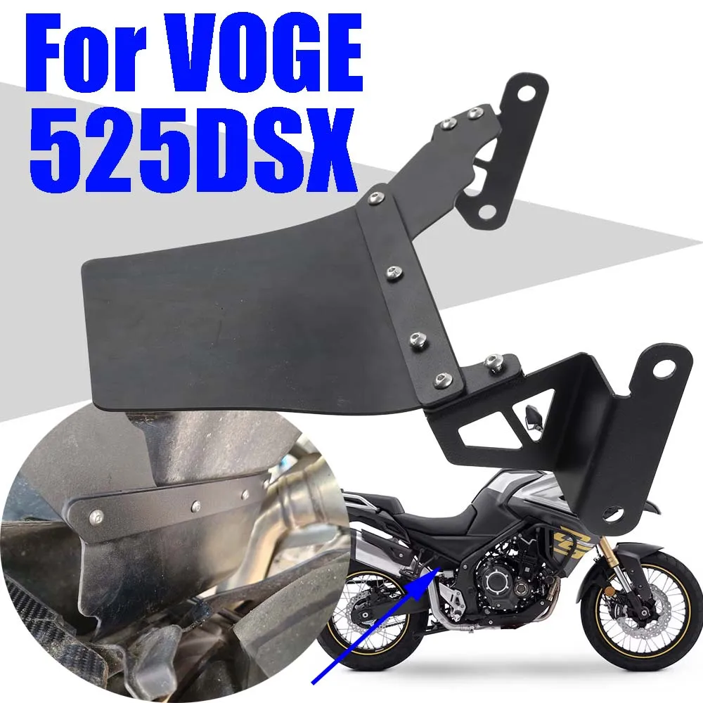 Guardabarros de choque trasero, tablero protector de arena, Protector contra salpicaduras de agua para VOGE DSX525 525DSX DS525X DSX 525 DSX, accesorios