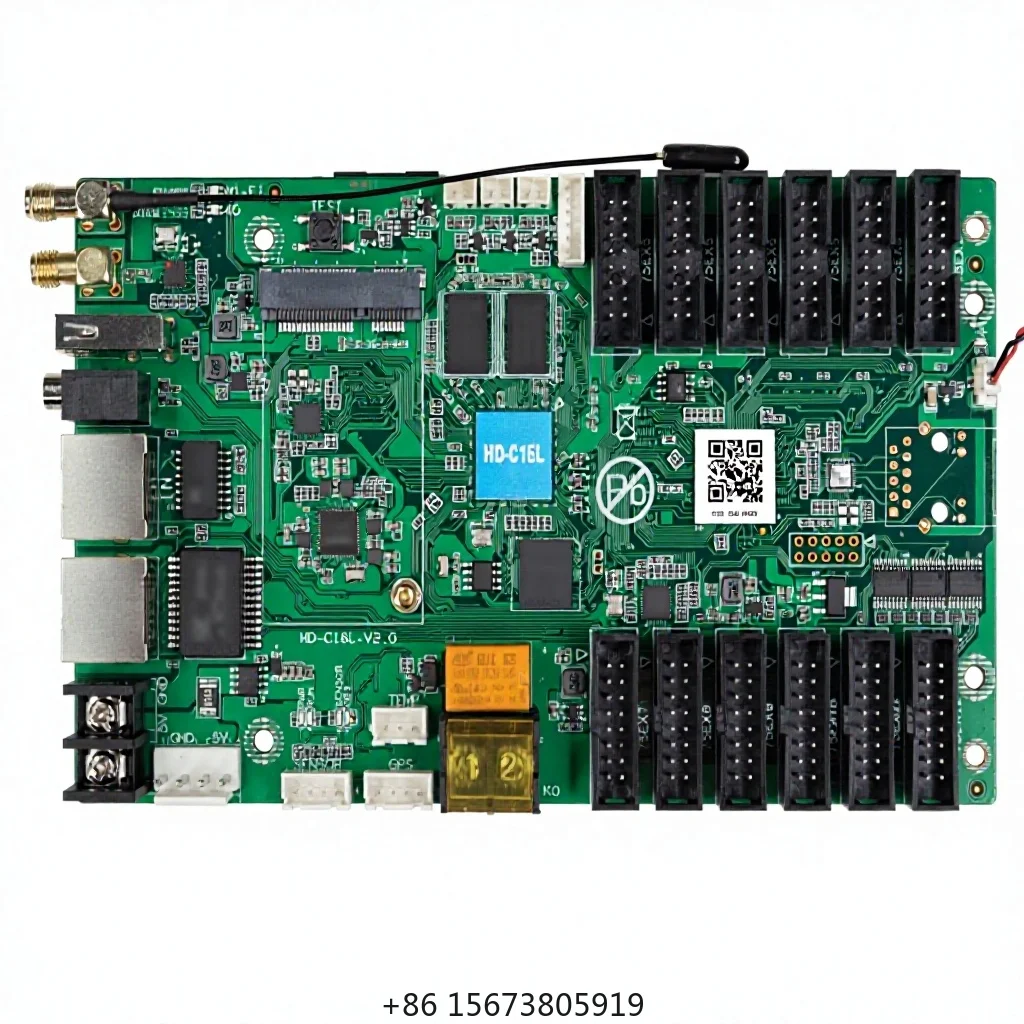 

Huidu HD-C16L Full Color HD Splicing LED Display Sending Card Video Wall Support Outdoor Indoor Asynchronous Airport 1 Year OEM