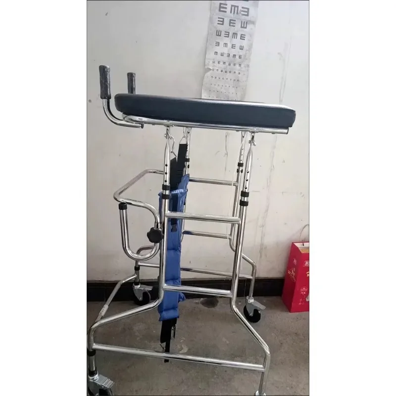 

Recovery Walking Aid for Stroke Hemiplegia Elderly Mobility Assist Device Adult Training Walker High-Stability Gait Trainer