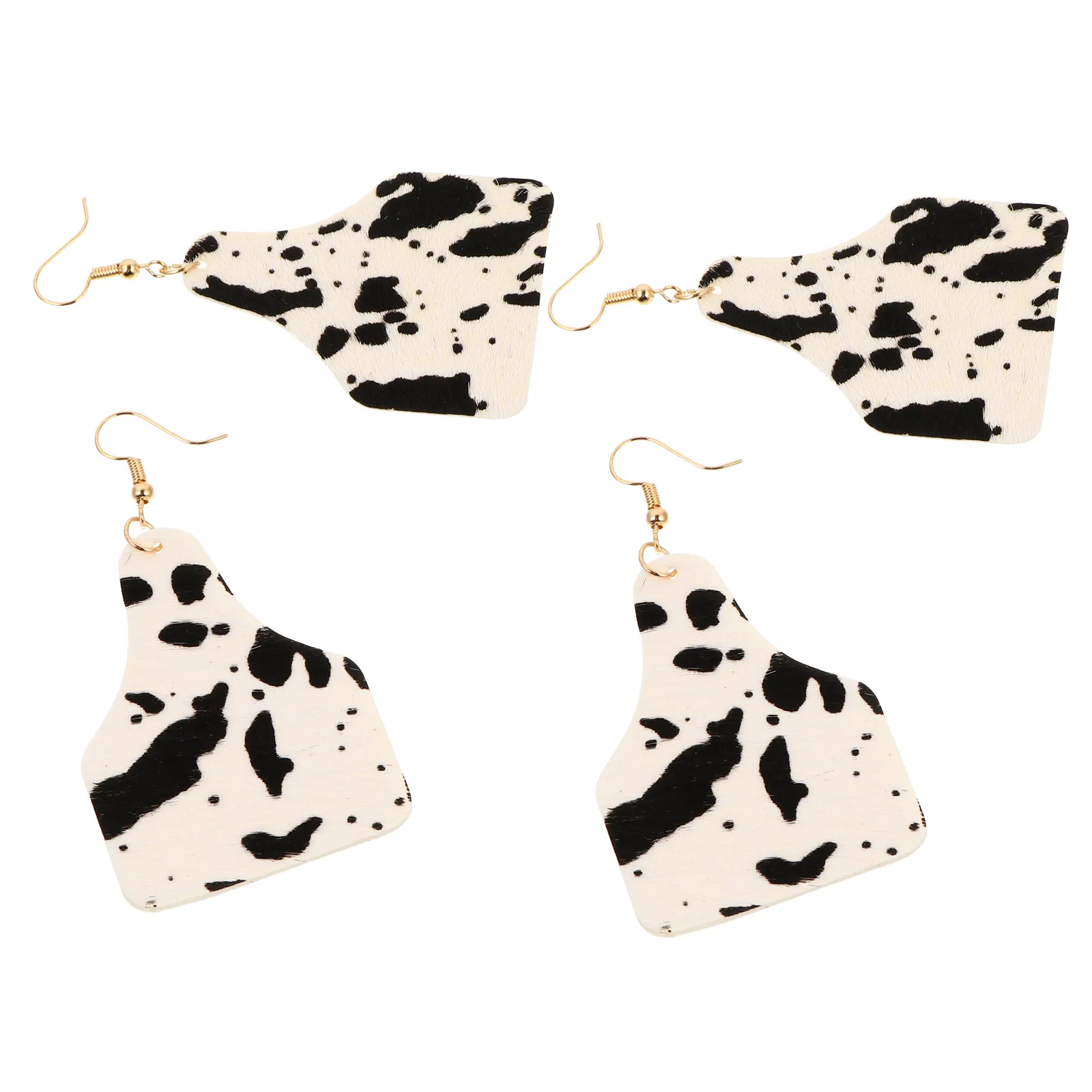 Orecchini modello mucca Accessori moda Dangler Donne Ragazze Primavera Estate Autunno Inverno Lunga ritenzione del colore