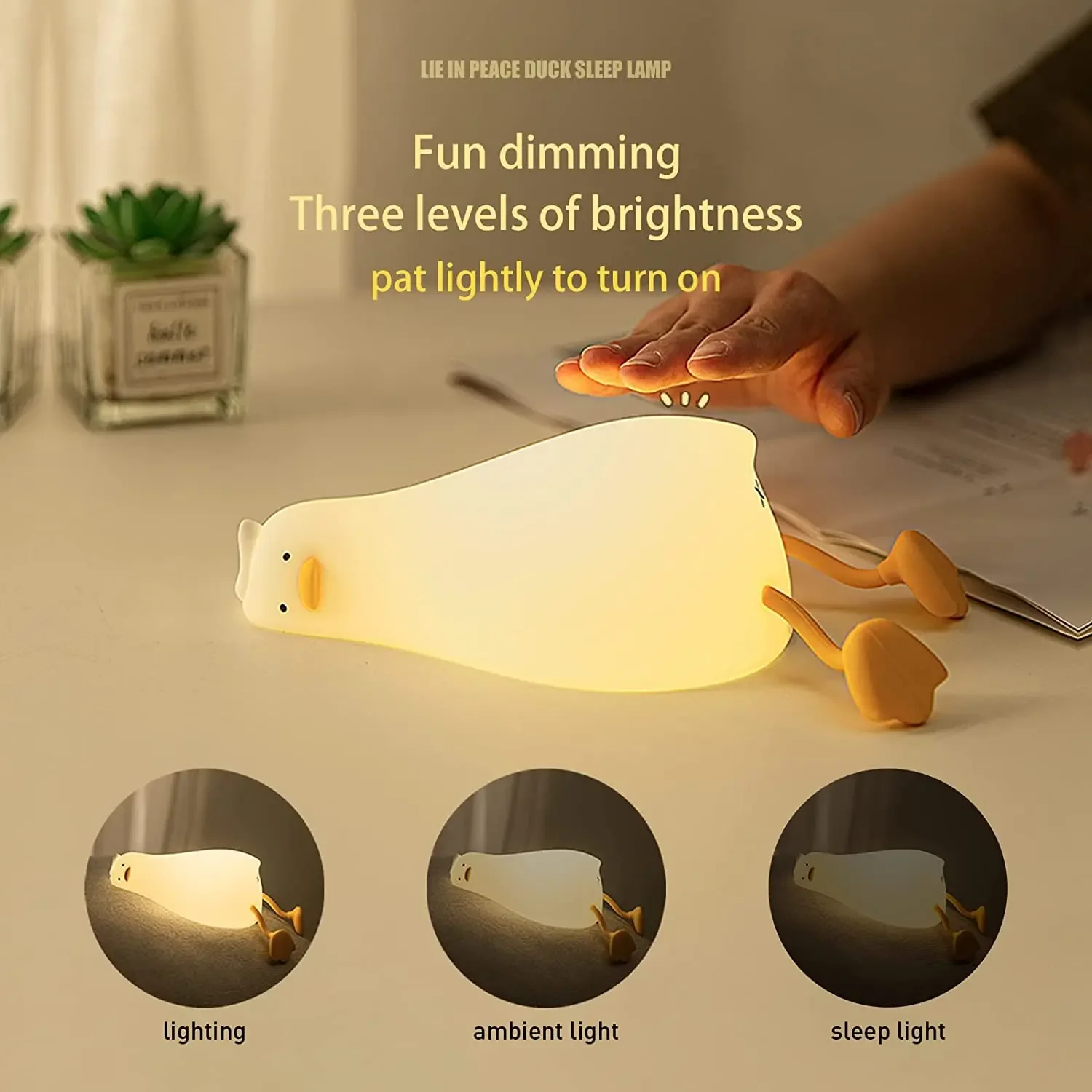 

Lamps for Room USB Rechargeable LED Light Birthday Gifts Table Lamp Children's Bedrooms Cartoons Tabletop Lighting Reading Night