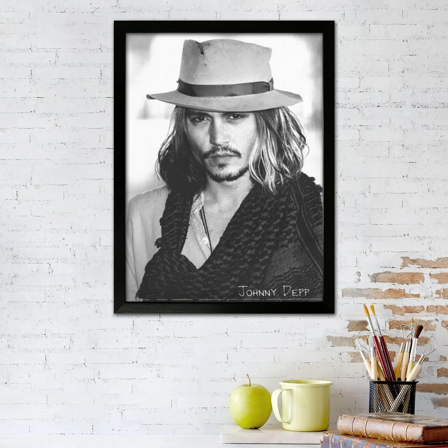 johnny johnny depp Canvas Art Poster and Wall Art, Picture Print, Modern Family, Bedroom Decor, Posters,Decorative painting