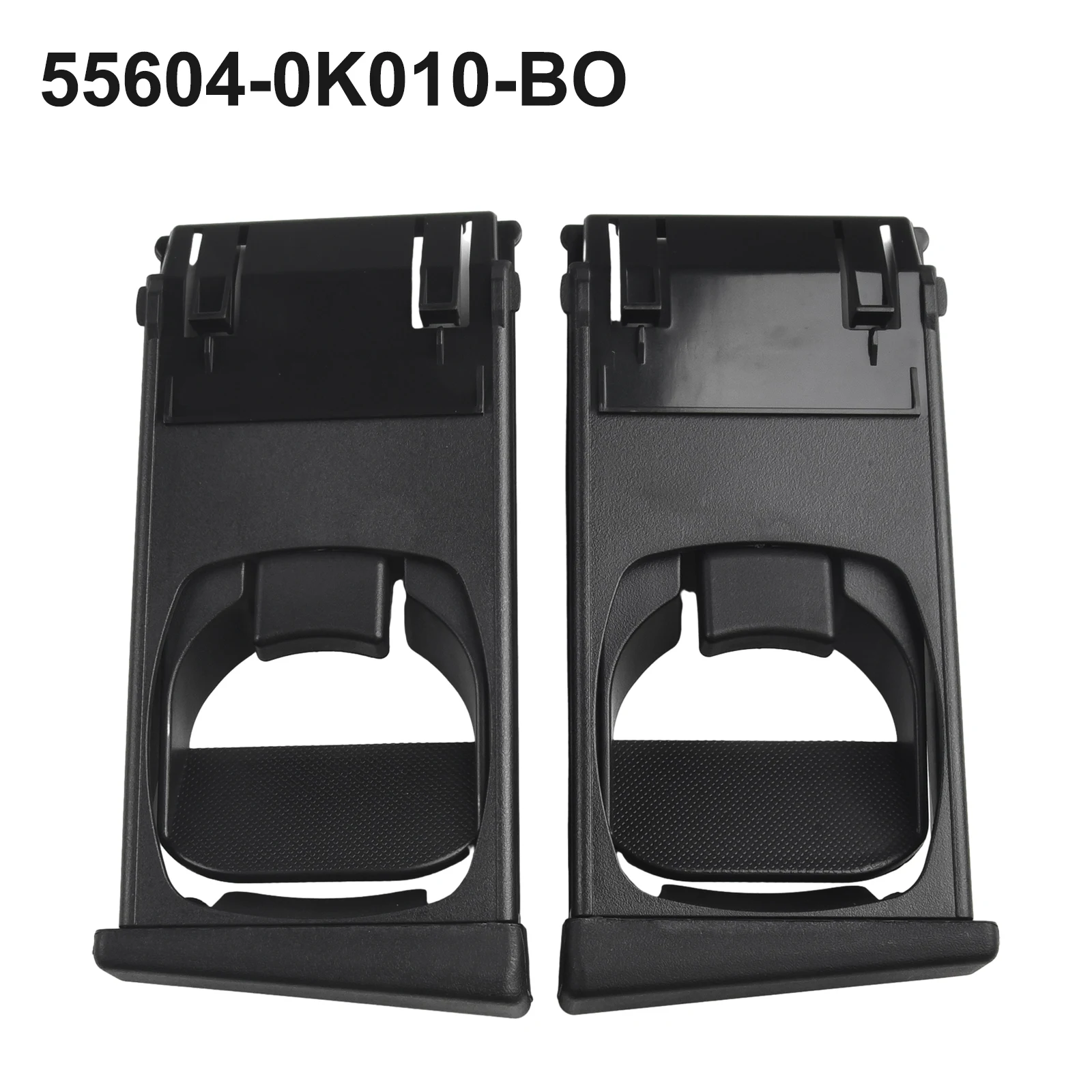 

2pcs For Toyota Car Cup Holder #55604-0K010 For Hilux Vigo SR Pickup For Fortuner 2004-15 Plastic Interior Acces