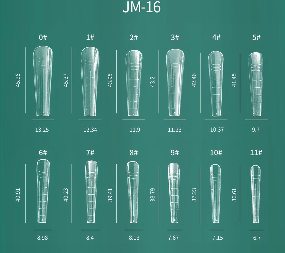 Nailpop Bunte Dual-Form-Nagelformen, 75/288/360 Stück, mehrere Formen für Gelverlängerungen, wiederverwendbar, für den professionellen und privaten Gebrauch – Detail 13