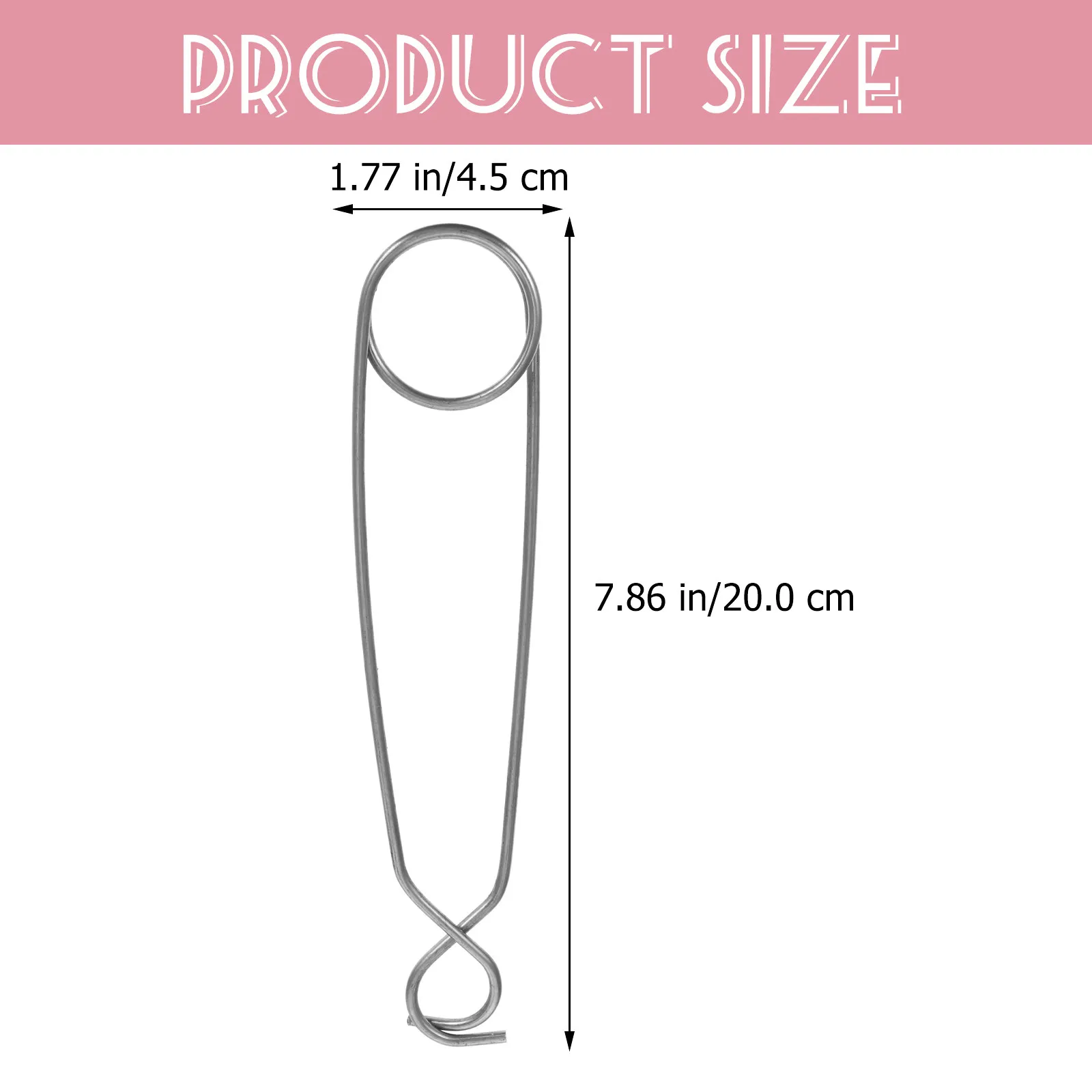 3Pcs Fishing Stainless Steel Fish Lip Opener Multipurpose Pot Hanging Hook Outdoor Camping Bottle Hanger Fishing view 5