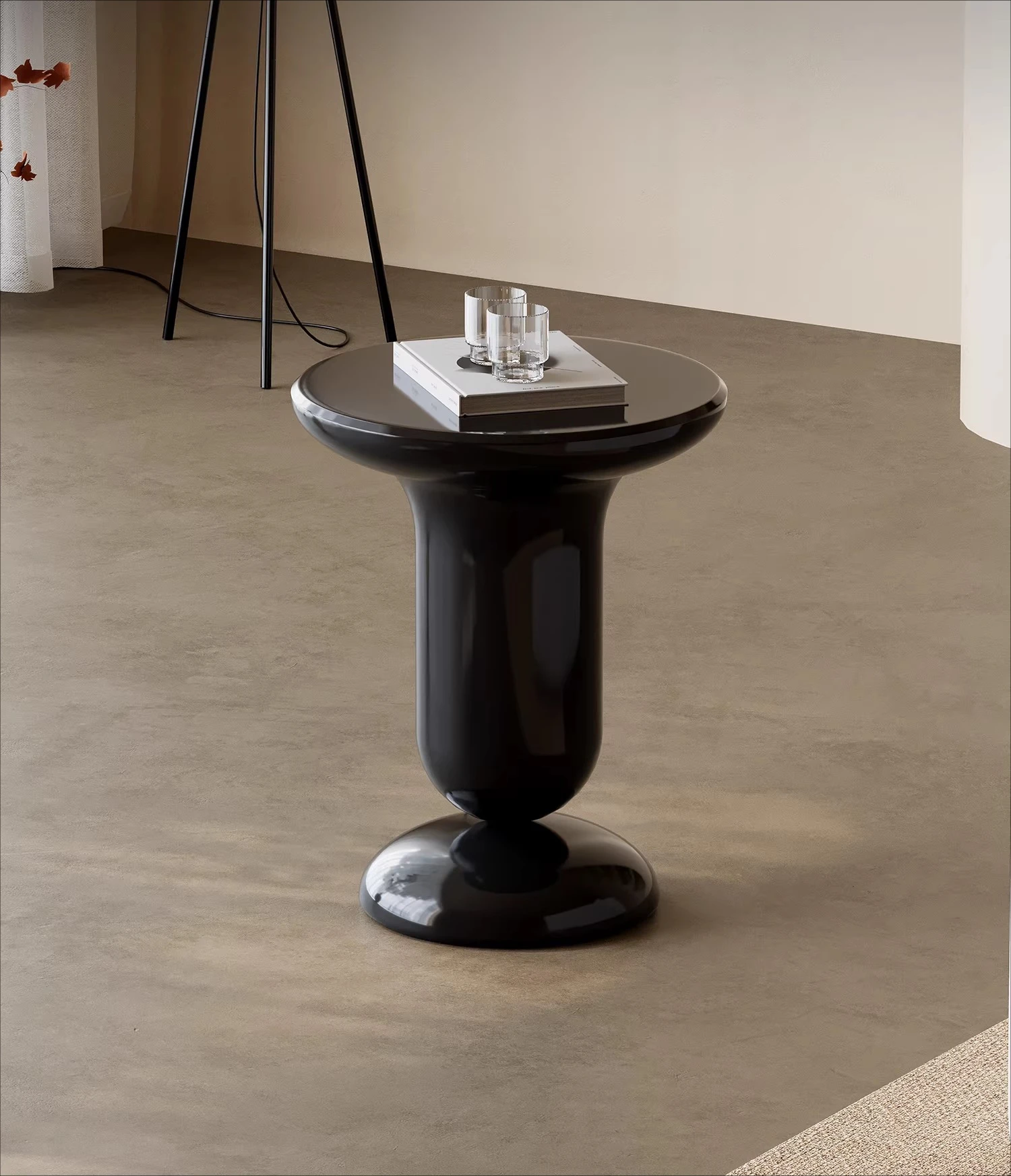 

minimalist solid wood edge few round designer living room household small apartment sofa modern minimalist art corner few