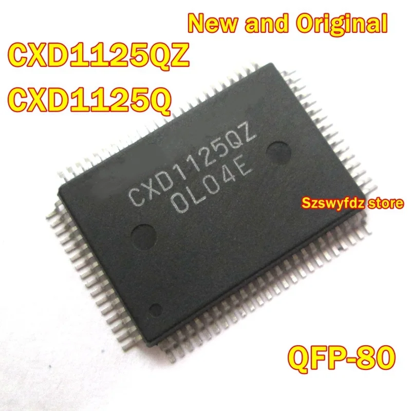 1Pcs to 5Pcs Cxd1125Q Cxd1125Qz Cxd1125 Qfp-80 Digital Signal Processor Chip