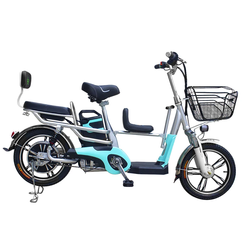 OEM,16 Inch Parent-child Electric Bike Household E-bike 350W Lithium Battery Electric Bicycle,электровелосипед Manufacturer