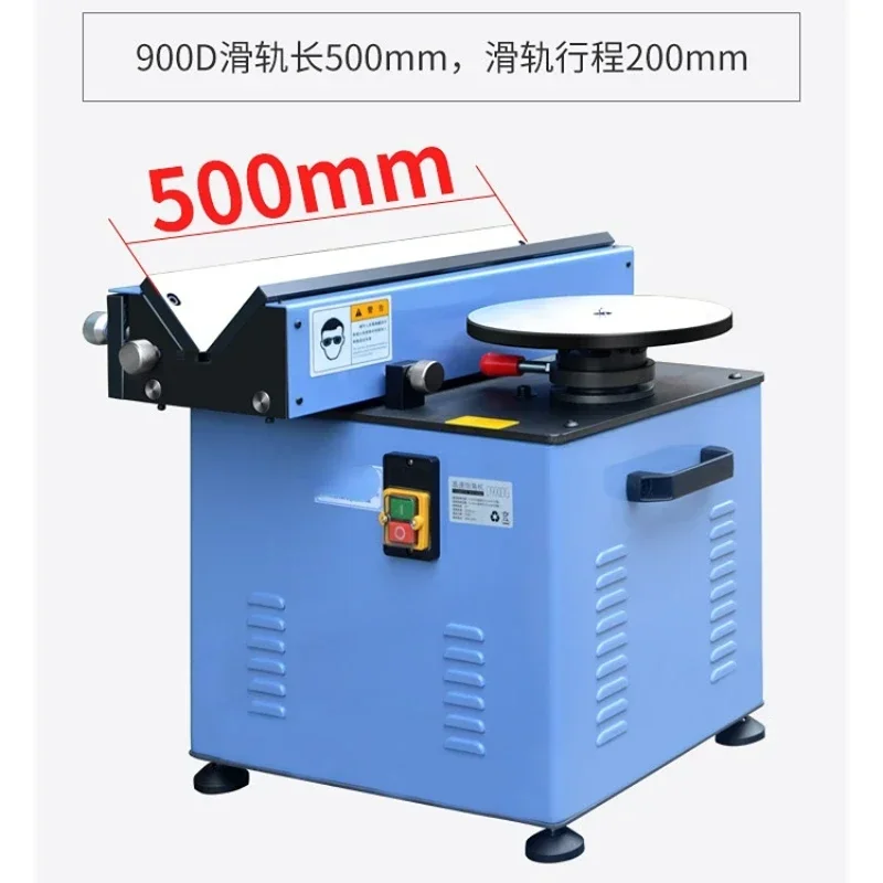 900 High-Speed Desktop Composite Slide Rail Chamfering Machine Arc Straight Edge Chamfering High Power Inverted R Angle