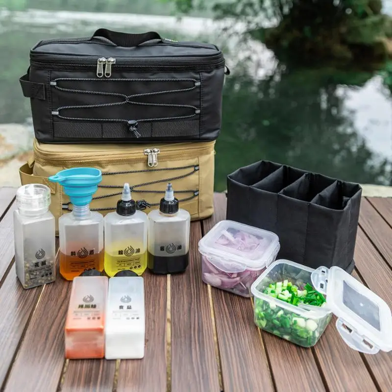 Portable Lunch Bag Food Thermal Box Waterproof Cooler Lunchbox Picnic Bag For Couples Unisex Food Drink Storage