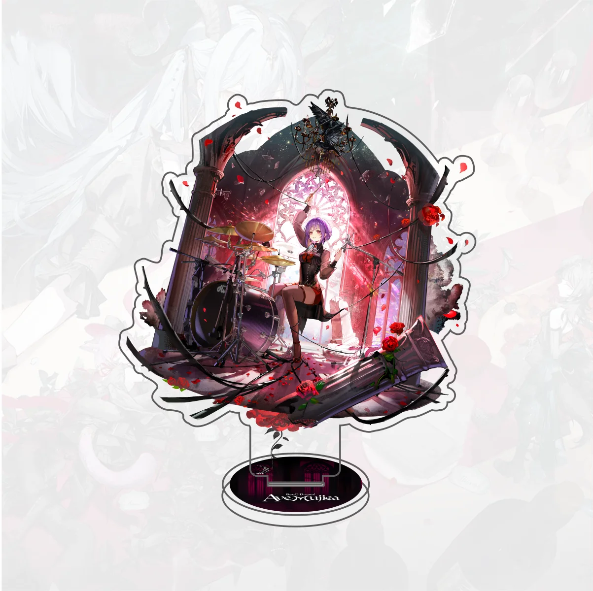 Anime Game BanG Dream! Arknights Ave Mujica Cosplay Acrylic Stand Model keychains Sakiko Uika Mutsumi Umiri Nyamu Sign Fans Gift
