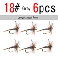 6PCS Grey 18