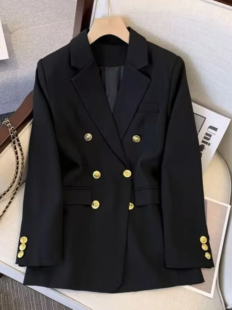 Chaqueta fina para mujer, Blazer holgado, traje de alta gama, Top fino, primavera y otoño, nueva moda