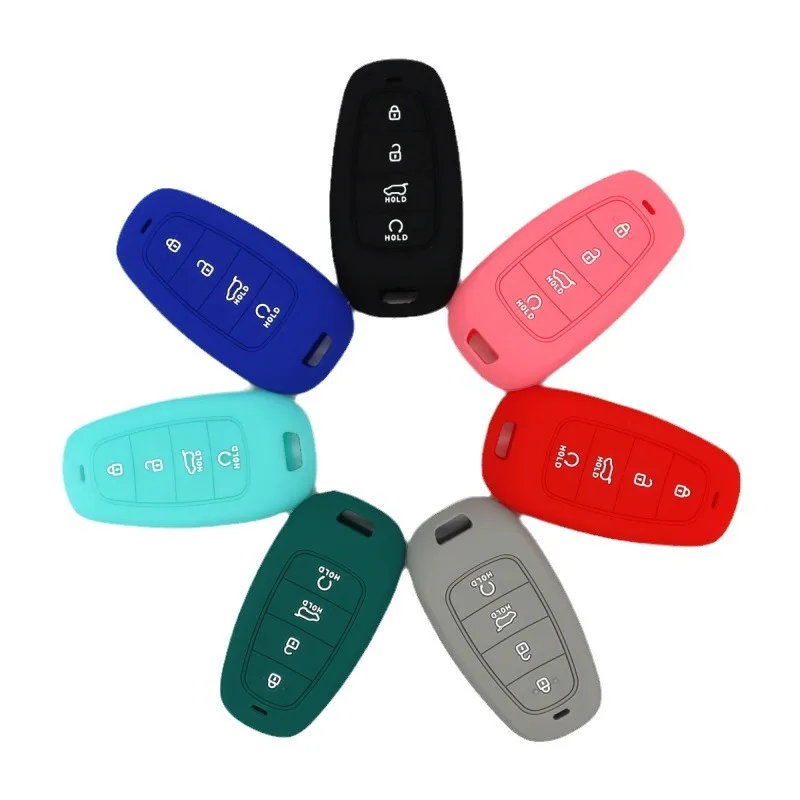 For Hyundai Tucson L Key Cover, New 5th Generation Elantra Shengda Remote Control Protective Shell Bag multi Colors