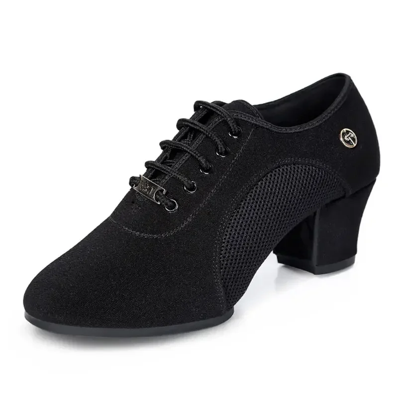 Women Dance Shoes Jazz Latin Ballroom Salsa Dancing Shoe High Heels Ladies Practice Training Modern Popular Sneakers Female