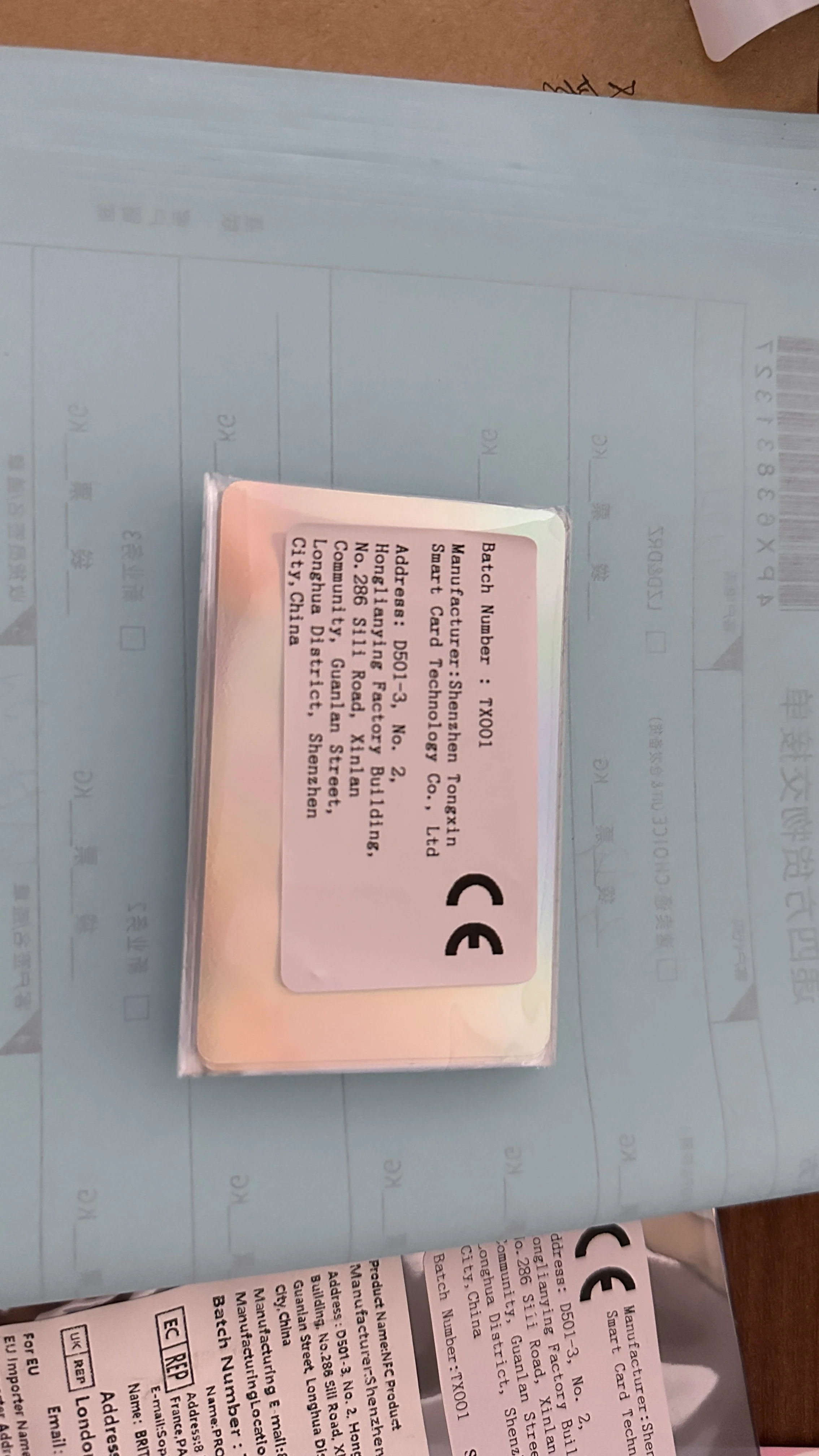 Customized for Reviews NFC Stand Small Size QR Code 215 Chip Social Media RFID NFC Review Stand Display Business Review Cards