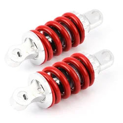1Pair 100mm Rear Shock Absorber Suspension For 10 inch Electric Scooter Folding Scooter 49cc Pocket Bike Mini ATV E-bike Parts