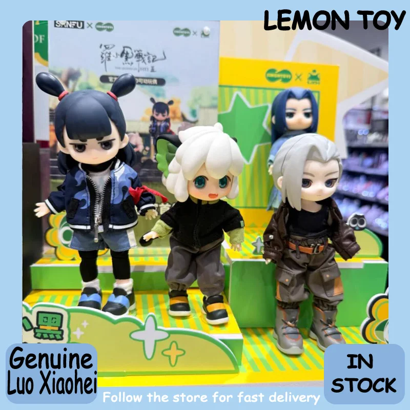 

Simontoys The Legend Of Luo XiaoHei 2 1/12 Bjd Series слепая коробка милая подвижная совместная коллекция украшение для рабочего стола модный подарок