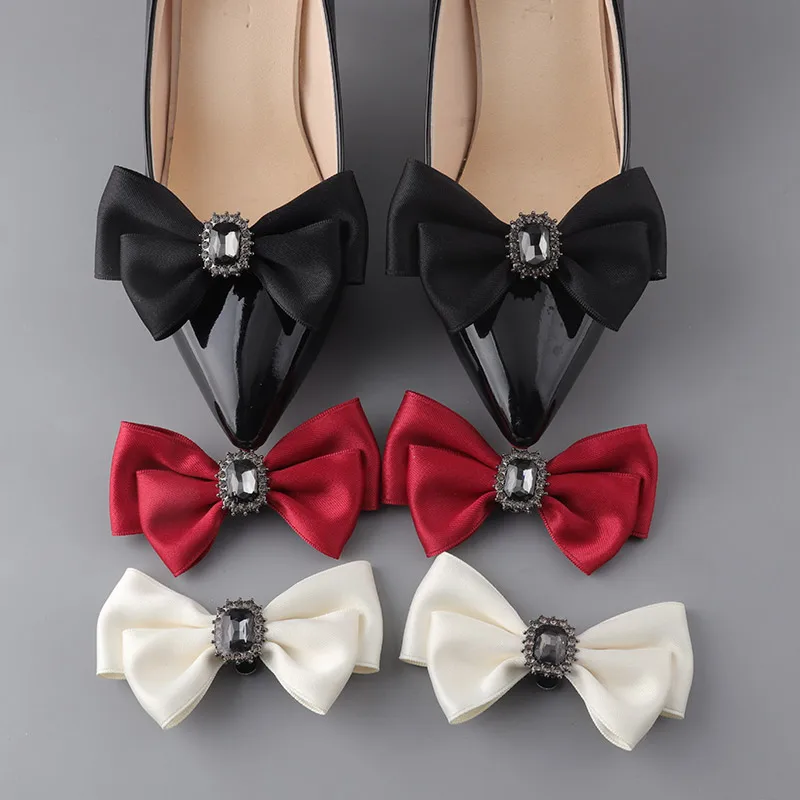 Square diamond detachable shoe flower shoe clip,high-end wedding shoe accessory,ballet shoe accessory,bow shoe buckle decoration