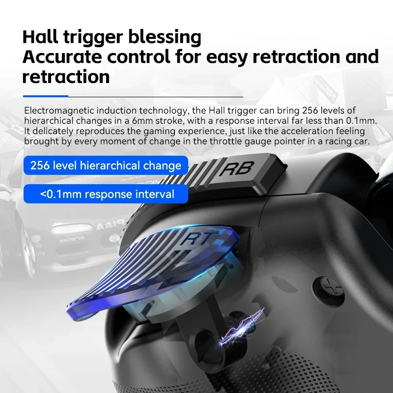 D10S Bluetooth Gamepad Cooling Fan Game Controller For PS4 Android IOS Tablet For SWITCH/Android/Apple/PC/PS3/4 Streaming