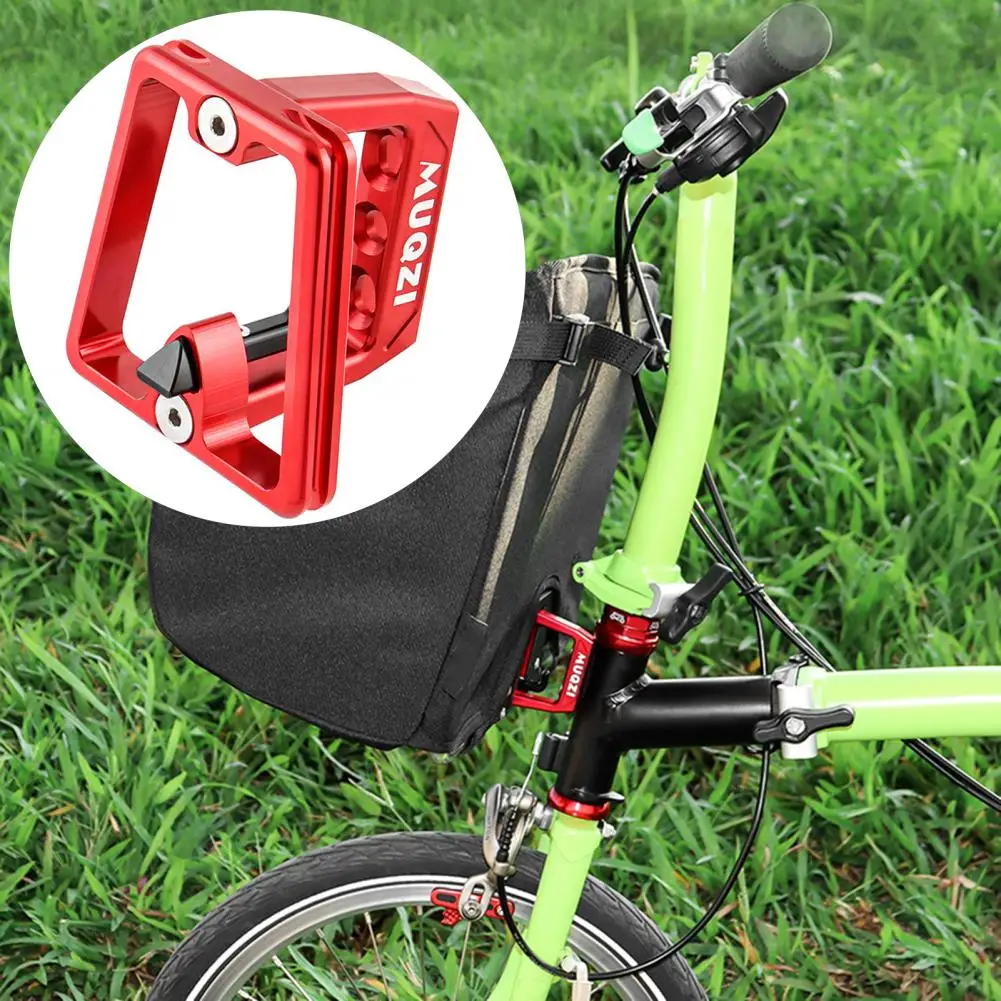 Front Shelf Carrier  Useful Anti-scratch Stronger Grip  Pig Nose Front Shelf Mount Carrier Adapter Bicycle Accessories