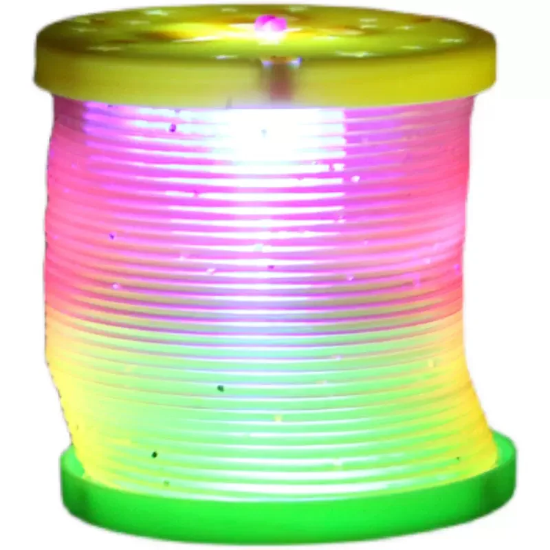 5 PCS Spiral Game Rainbow Crazy Spring Antistress shine Slinky Toy for Children Funny Outdoor Kids Party Favors