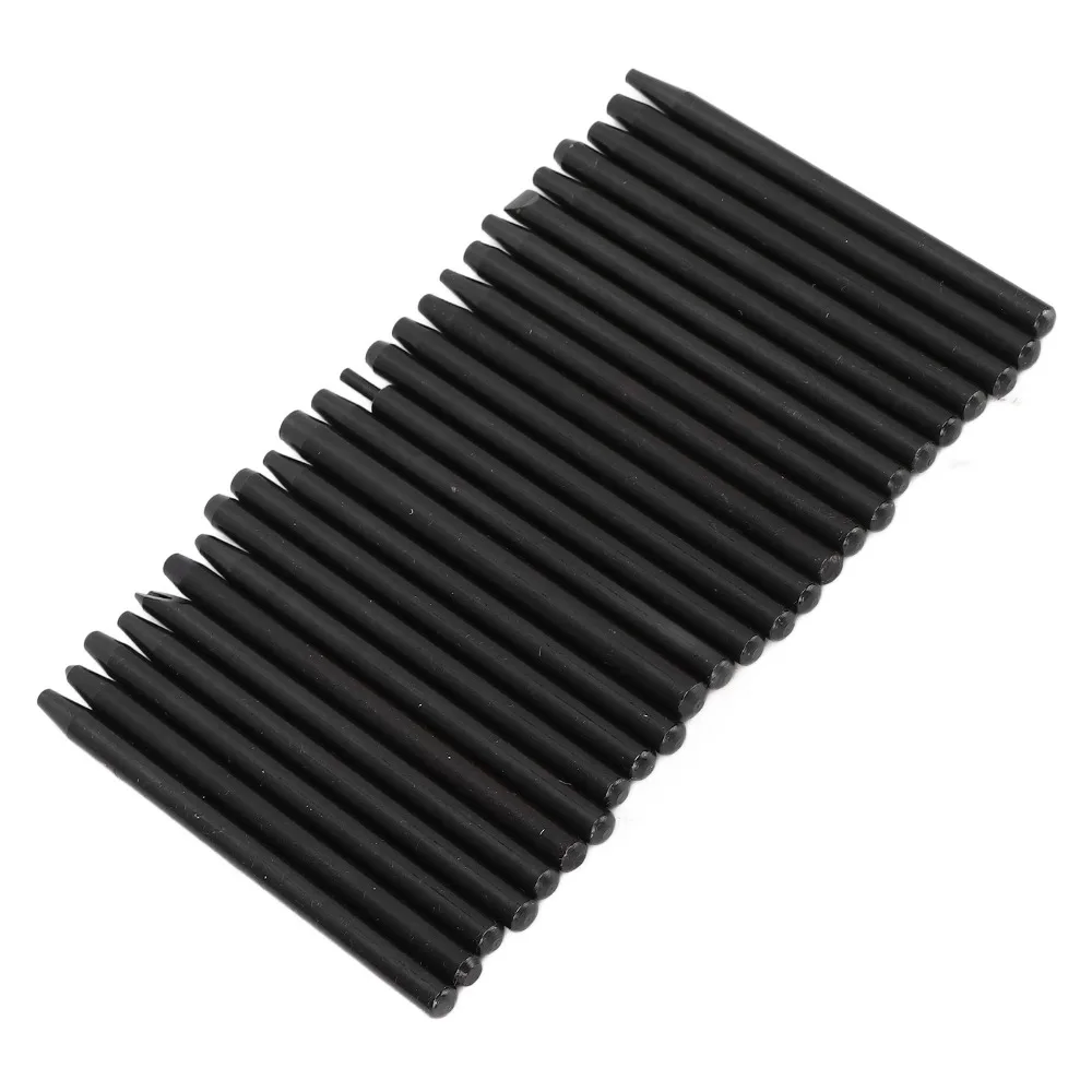 25Pcs Steel Watch Hands Presser Black Needle Punch Length 60mm Watch Hand Pusher Watch Needle Punch Tool Watch Band Adjustment
