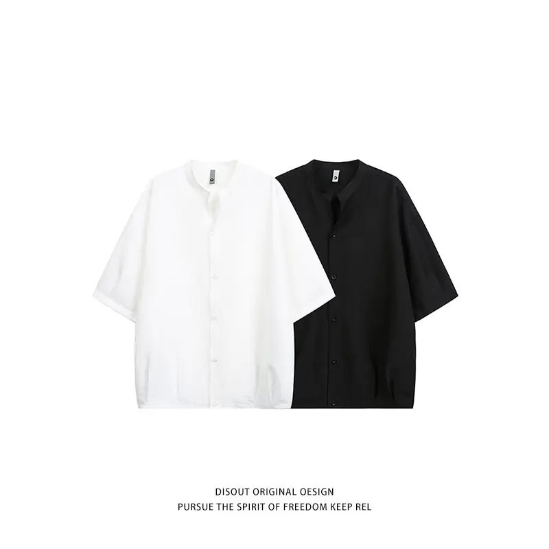 2026 Summer New Style Men's Fashion Casual Shirt Short Sleeve Top