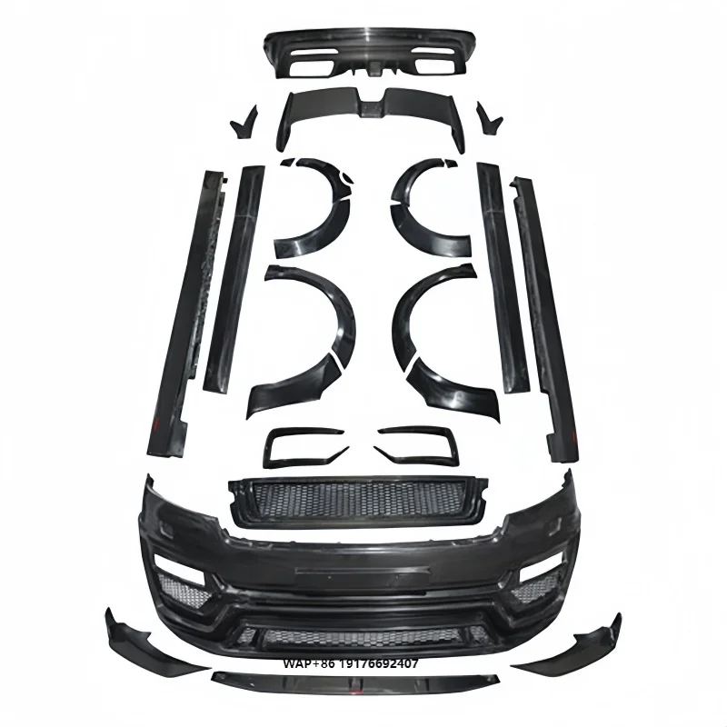 Suitable forLand Rover Velar Upgraded and Upgraded True Carbon Fiber Material Wide Body Surround Body Kit
