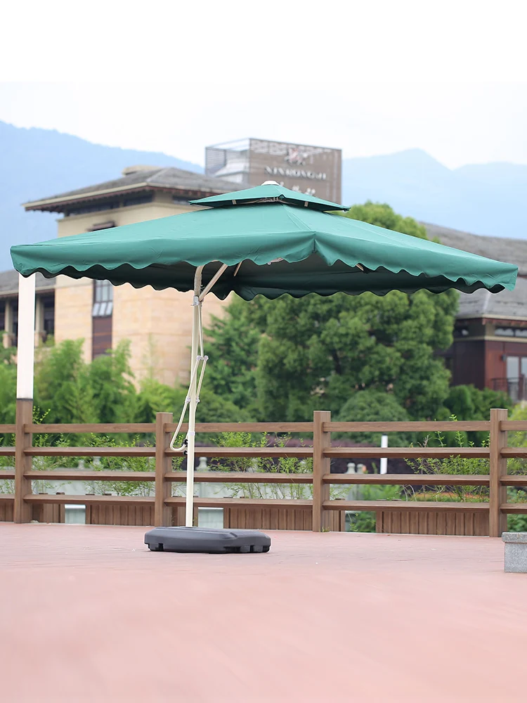 

Outdoor security guard booth parasol doorman standing guard sun umbrella property commercial umbrella courtyard umbrella commiss