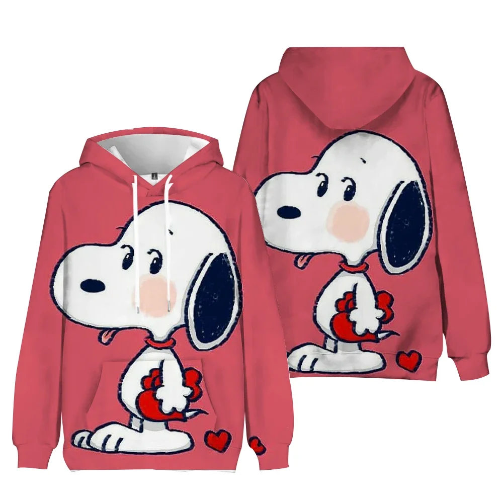 Snoopy Cartoon  Sweatshirts Fashion Streetwear Hoodie Music Lover Gift Cartoon Snoopy Street Style  Sweatshirt Hoodies