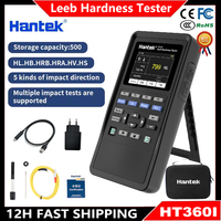 Hantek 360I Professional Portable Digital Leeb Hardness Tester for metal stainless steel copper Aluminum HS HL HB HRA HRB HRC HV