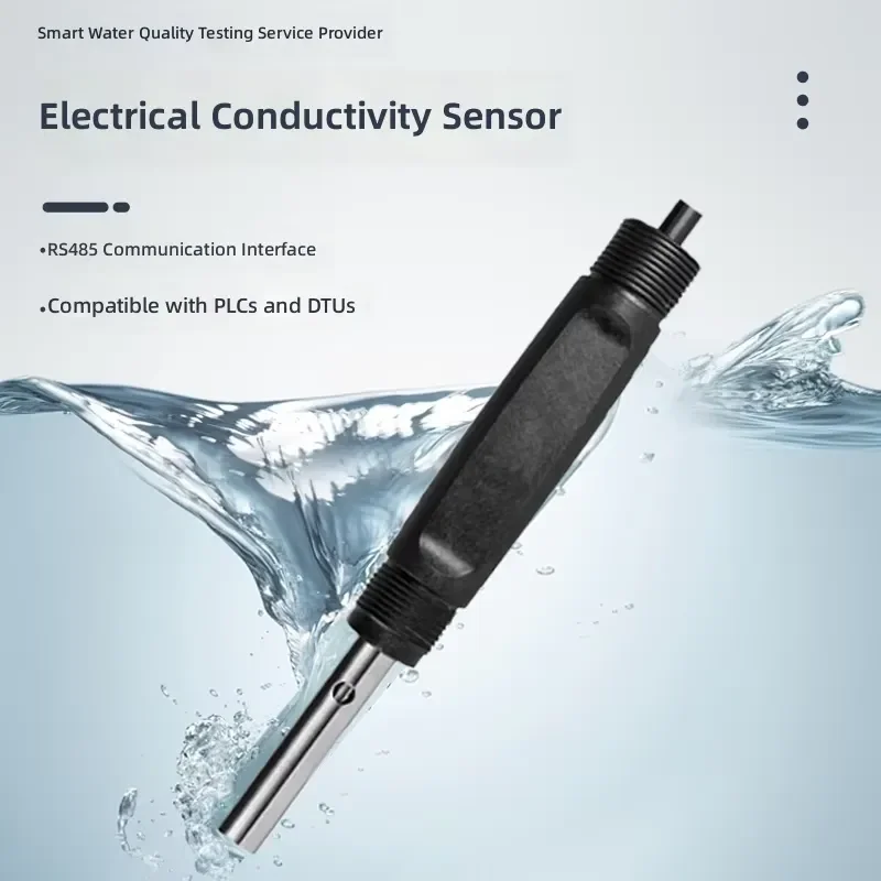 for RS485 IP68 Industrial Online Conductivity Meter Ultrapure Water Conductivity Electrode TDS Probe for Water Quality 5