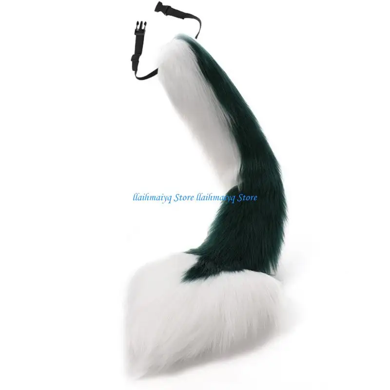 573B Simulation Animal Tail Simulation Animal Tail Adjustable Animal Tail With Belt Clip