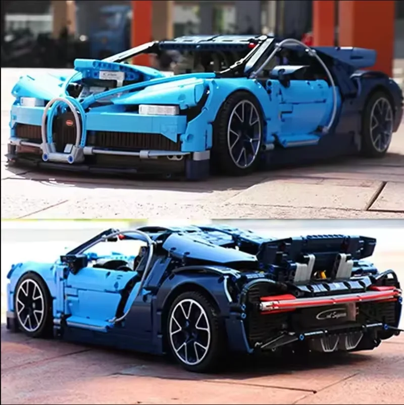 

3599PCS Super Racing Car High-Tech Buga 1:8 Model Building Blocks Bricks Kids Toy Children Adults Christmas Birthday Gifts