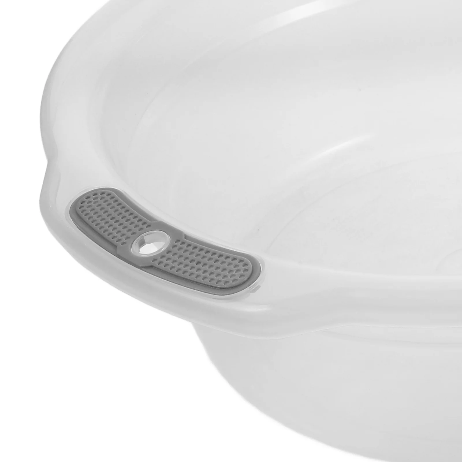 Hand Wash Foot Basin Clear Round Plastic Tub Large Capacity For Laundry Soaking Vegetable Pet Bathing Transparent Bucket